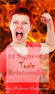 do you know the signs of a toxic relationship