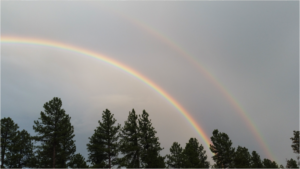 rainbows remind us how to be grateful