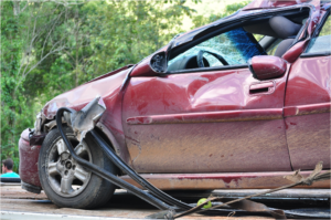 assess the damage car wreck