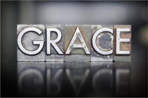 forgive yourself grace block letters