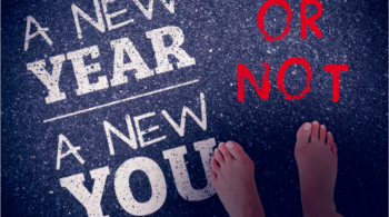 new year new you chalk on sidewalk