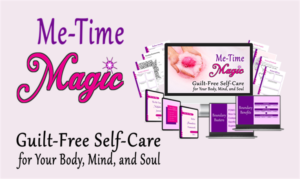 image of Me-Time Magic self-care course mockup